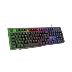 Teclado Gamer Led Semi Mecanico Usb Naja Preto Viper Pro