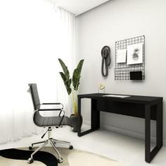 Escrivaninha para Estudos 120cm x 60cm Pés Metal F5 Office - F5 Office