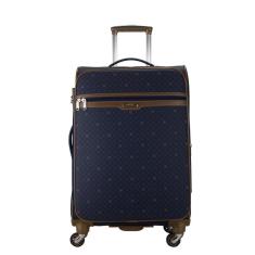 Mala de Viagem Média 23kg Munique Cobalto 70cm com giro 360º