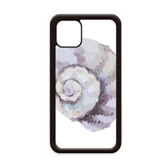 Ilustração colorida de caracol da vida marinha para iPhone 11 Pro Max capa para celular da Apple