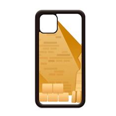 Capa para iPhone 12 Pro Max com estampa de pirâmide do Egito para Apple Mini Mobile Case