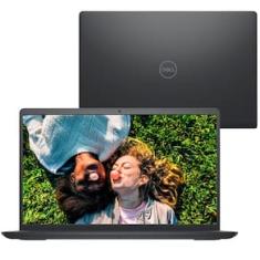 Notebook Dell Inspiron 15 com processador Intel Core i3 de 12° Geração, 8GB RAM, 256GB SSD, Tela Full HD 15,6” e Windows 11 - i15-I120K-A10P