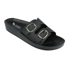 Sandália 2 Fivelas Doctor Comfort - Doctor Flex, 38, Preto