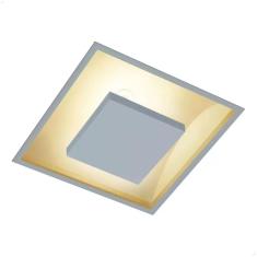 Plafon De Luz Indireta Embutir 45x45cm Para 4 L mpadas E27 Br