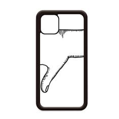 Ridicule Gesture Line Desenho Padrão para iPhone 11 Pro Max Capa para Apple Mobile Case