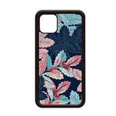 Planta de desenho de folhas em pó para iPhone 11 Pro Max capa para Apple Mobile Case Shell