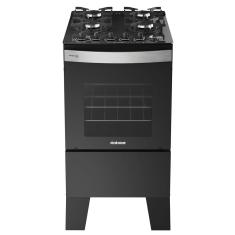 Fogão Itatiaia 4 Bocas Itaglass Plus Mesa de Vidro Acendimento Automático Preto