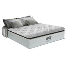Colchão Box Casal 138 cm com Molas Pocket Tower Gazin