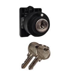 Botão Comutador com Chave Preto 1-0-2 - Steck Steck