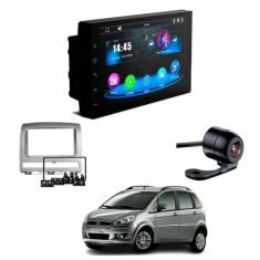 Kit Central Multimídia CarPlay Android Auto Faaftech 7" + Câmera Ré Bo