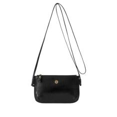 Bolsa Feminina de Couro Mariart 201L, Preto