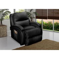 Poltrona Probel Urbany Zero Wall Reclinável Preto
