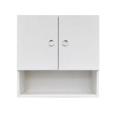 Armário Aéreo 2 Portas Parede Módulo Suspenso Para Cozinha Branco