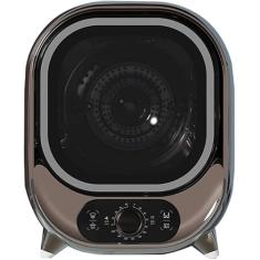 Mini secador de roupa elétrico portátil, secador de roupa compacto com capacidade de carga frontal com banheira de aço inoxidável, secador de roupa elétrico de 500 W, para apartamento, dormi