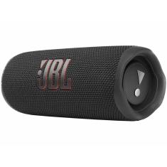 Caixa De Som Jbl Flip 6 Bluetooth À Prova D'água Preta-Unissex