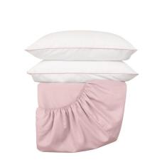 Jogo De Lençol Queen C/ Elástico Línea Casal 03 Peças - Casa Paulinha,