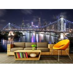 Papel de Parede Paisagens Cidade 38 - 1,00 X 1,00 - Voce Decorando