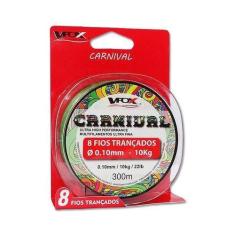 Linha Pesca Multifilamento Carnival Ultra Fina 8 Fios - Chang