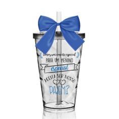 Copo Convite Twister Pajem - Krystalon, Acrílico, Transparente