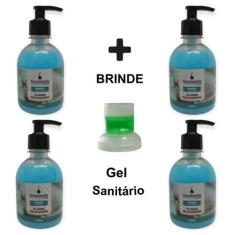 4 Sabonete Líquido Perfumado Grosso Hidratante Corporal Cheiroso 250ml