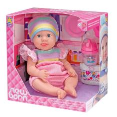 Boneca Diver New Born - Brinca De Papinha - Menina