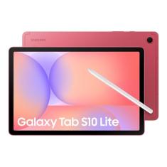 Samsung Galaxy Tab S10 Lite 8 GB RAM 256 GB (2 anos de garantia), vermelho coral