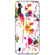 Capa Adesivo Skin205 Verso Para Motorola Moto G8 Power Lite