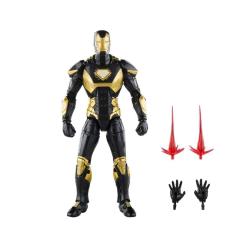 Boneco de ação Marvel Legends Gamerverse Iron Man Midnight Su