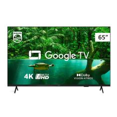 Smart TV 65 Philips HDR10+ e 4K Google TV  65PUG740878 - Preto