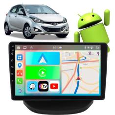 Kit Multimidia Android Carplay 9 Pol HB20 2012 a 2019 GPS Wifi - E-Car