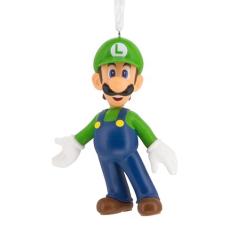 Hallmark Enfeite de Natal Nintendo Super Mario Luigi