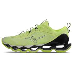 Tênis Mizuno Wave Prophecy 13 Running Verde Limão