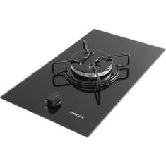 Cooktop Tri-chama Esmaltado 1Boca a gás Bivolt Preto - Suggar, Bivolt