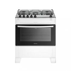 Fogão 5 Bocas Atlas Mônaco Top Acendimento Automático, Branco, Bivolt