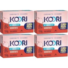 4UN Sabonete Vegetal Koori Antibac Hidratante 150g Davene (4)