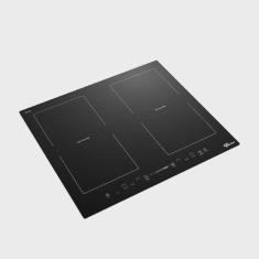 Fogão Cooktop 4 Queimadores Indução Mesa Vitrocerâmi 220v Smartzone Fischer Preto