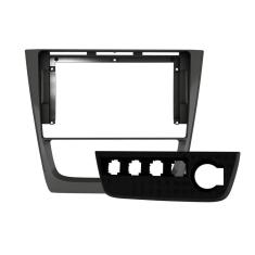 Moldura Painel Multimidia Gol Voyage Saveiro G6 9 Polegadas - Grafite