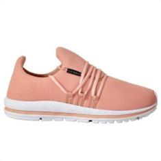 Tênis Lig Shoes Feminino Com Cadarço Ezecsix Confort Force Action-Feminino
