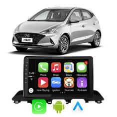 Kit Central Multimidia Android Auto Hb20 2020 2021 2022 2023 2024 9 Po