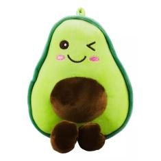Abacate Rosto Feliz Com Perninhas 21cm - Pelúcia