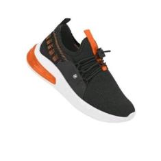 Tênis Molekinho Esportivo Infantil - /Laranja-Masculino