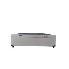 Cama Box Baú Casal Suede Bege