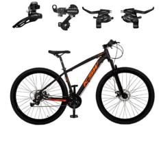 Bicicleta Aro 29 KSW XLT 100 21 Velocidades Aluminio MTB C/ Câmbios e 
