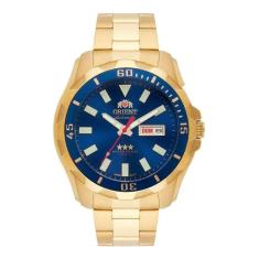 Relógio Orient Masculino Automatico Dourado 469Gp078 D1kx