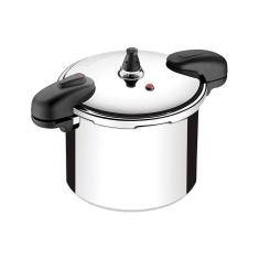 Panela De Pressão Tramontina Valência 20564024 Inox e Preto