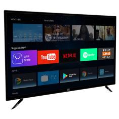 Smart TV LED 43 hq HQSTV43NY Ultra HD 4K Netflix Youtube 2 hdmi 2 USB Wi-Fi