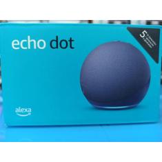 Echo Dot 5 Geraçao Smart Speaker Com Alexa - Amazon (Azul)