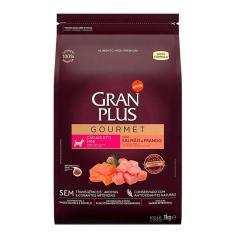 Ração Gran Plus Gourmet Cães Adultos Porte Mini Salmão e Frango 3kg