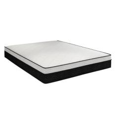 Colchão Queen Arezzo Black White Molas Ensacadas Portobel