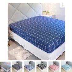 Lençol Avulso Casal Malha 100% Algodão Estampado Com Elástico - Cozzil